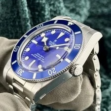 2026 Fully Stickered Tudor Black Bay 54 Blue Dial Stainless Steel M79000B-0001. 3