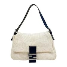 Fendi — Fendi Mamma Baguette Knitted — Handbag — resale