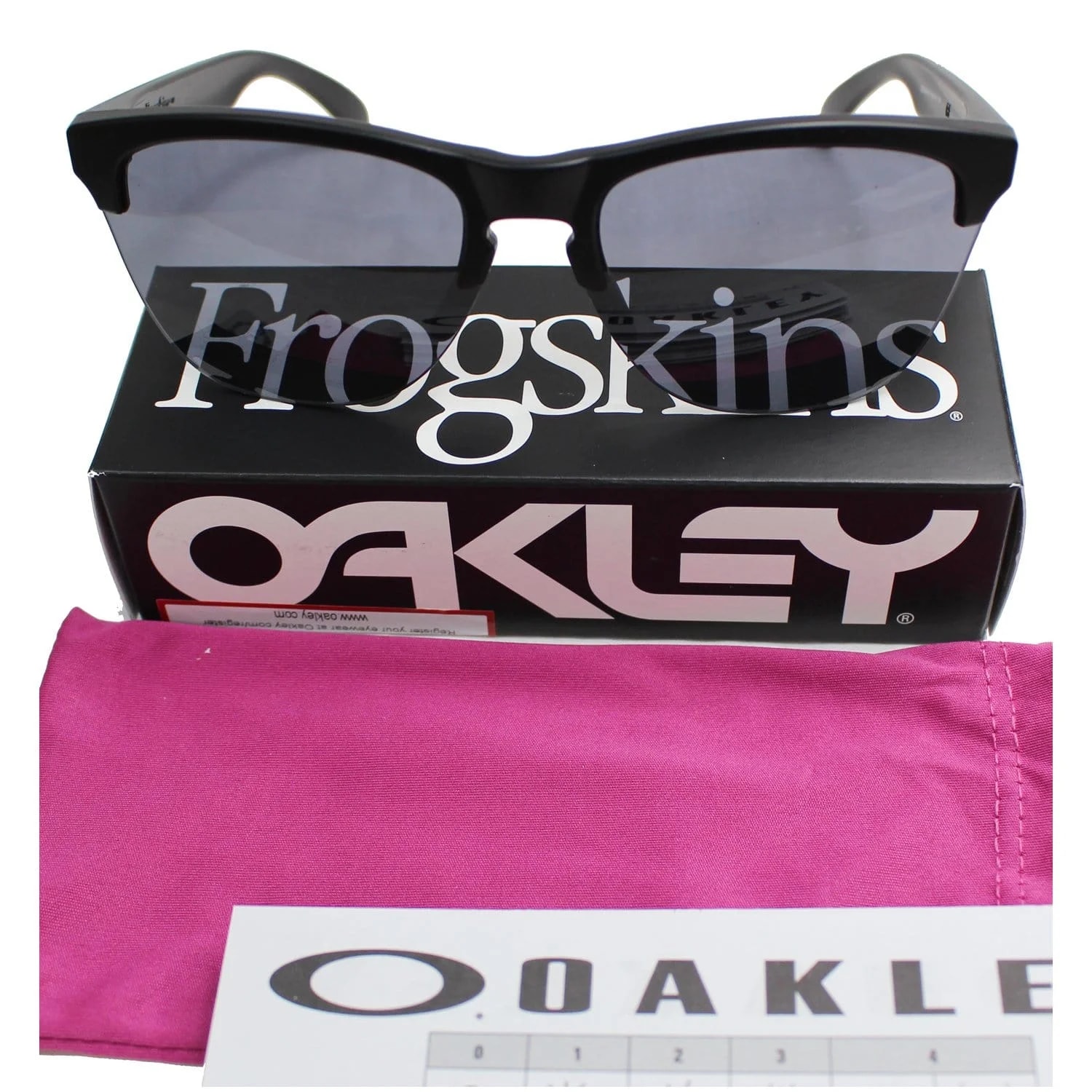 Oakley OO9374-01 Frogskins Lite Matte Sunglasses Lens 2