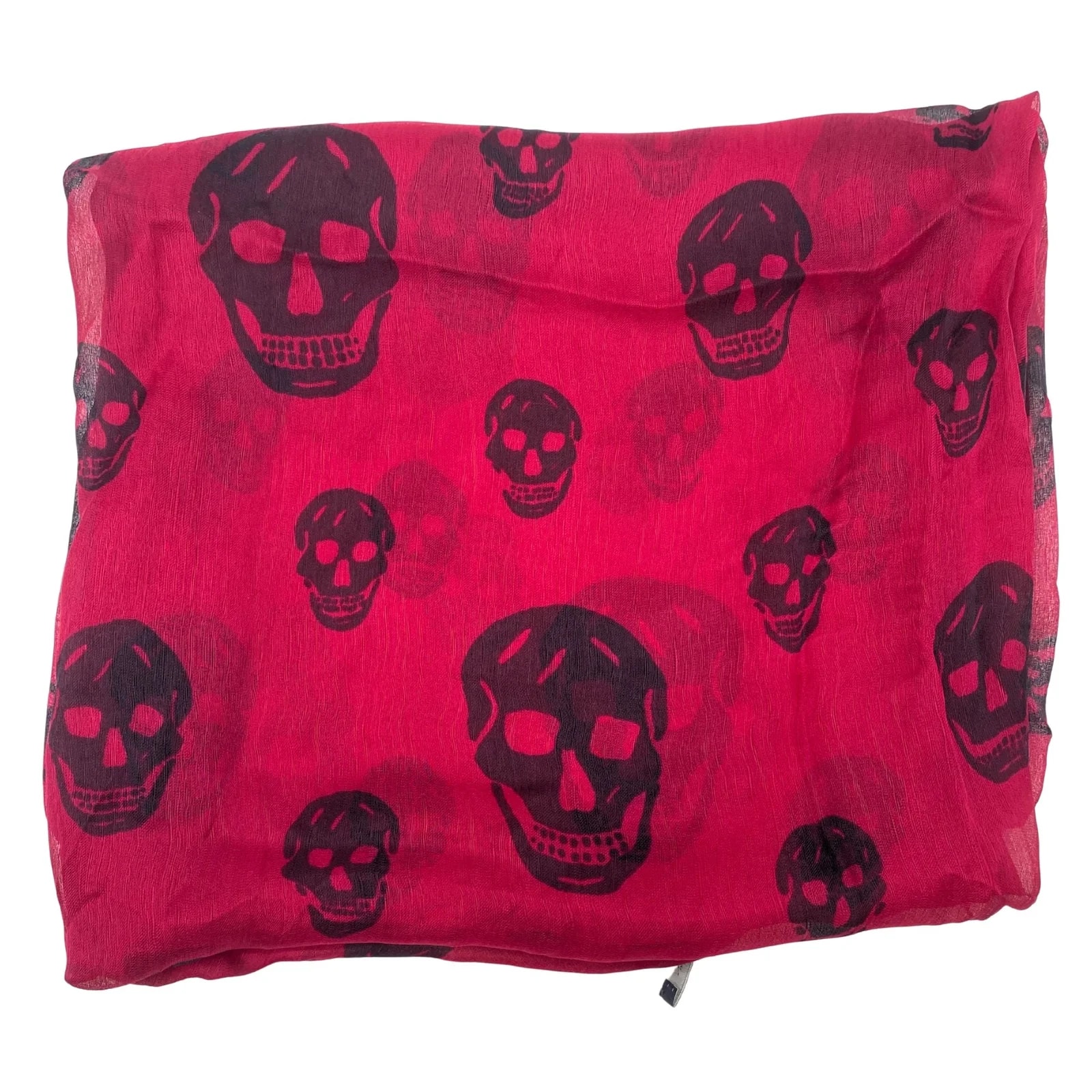 Alexander Mcqueen — Alexander McQueen Scarf Skulls — Accessory — resale