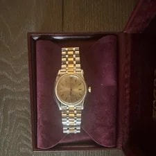 Tudor Monarch Quartz Two-Tone Stainless Champagne Dial Date Box Manual 2