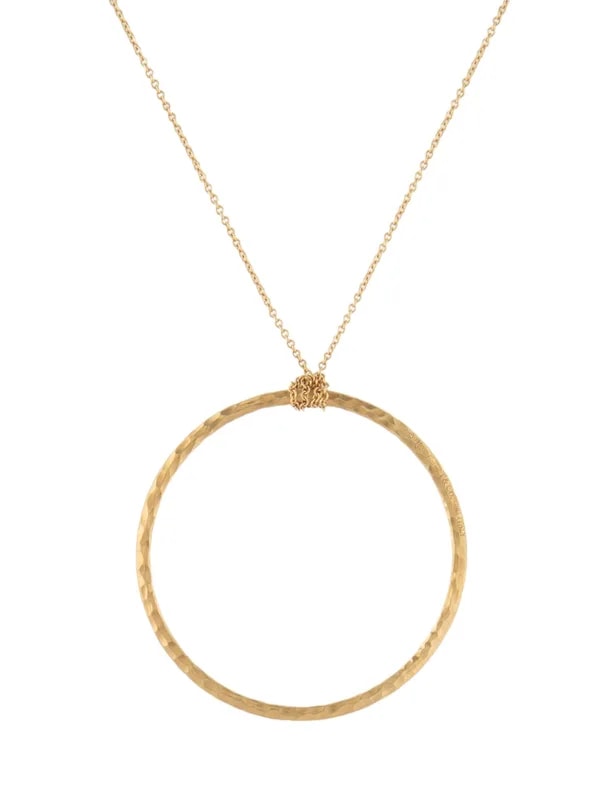 Tiffany & Co. — 18K Hammered Circle — Jewelry — resale