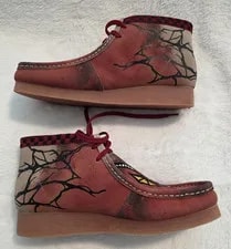 Clarks Stranger Things Hellfire Club Shoes Size 10 NEW 4