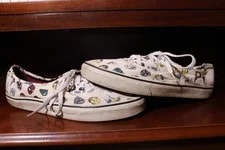 Vans Shoes 12 X Marvel Avengers Heads Authentic Athletic 3