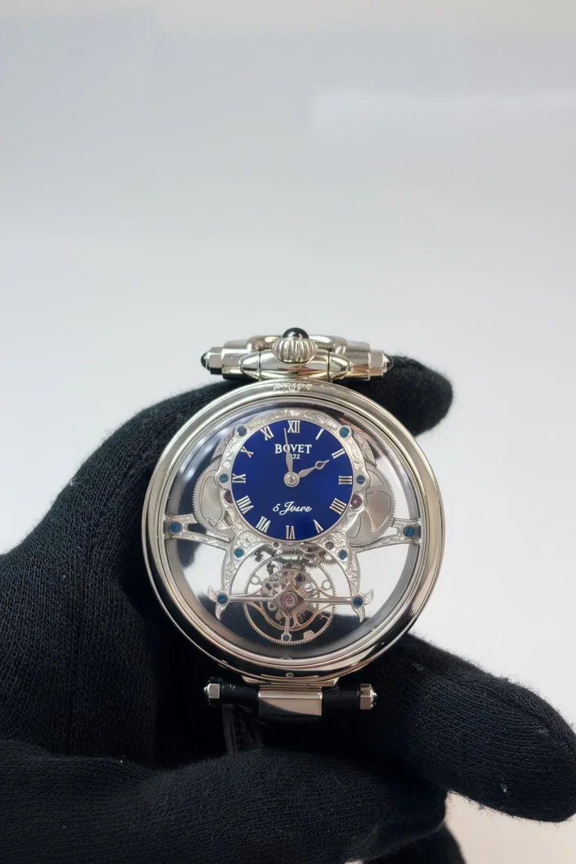 Worldofluxuryus — Bovet Virtuoso 18k White Gold — Watch — resale