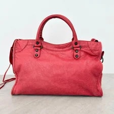Auth Balenciaga the First City 2Way Y2K Good 3