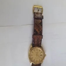 1501 Rolex Solid 14k Gold 1972 Oyster Perpetual 34mm Automatic 34mm 2