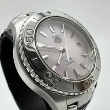 Polished AG Heuer Tag Link WJ1315 , Spare Links , Date, Siler Pink 4