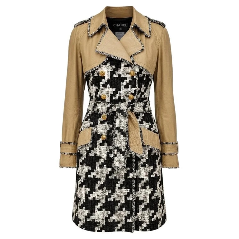 Chanel — Chanel 9K$ Rarest Vogue Cover Trench Coat 36 FR — Clothing — resale