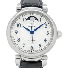 IWC — IWC Da Vinci Moonphase 36 IW459306 ' , Silver Dial From Japan w0623 — Watch — resale