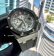 Audemars Piguet — Audemars Piguet Royal Oak Offshore Chronograph Titanium 44mm 26400IO Box Papers — Watch — resale