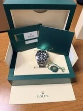 Rolex — Rolex Sea-Dweller Deepsea 44mm Black Dial Steel Bracelet Date Box Papers — Watch — resale
