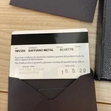Prada Metal Wallet From Japan 4