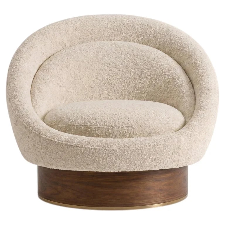 Jaeger-LeCoultre — Sculptural Swivel Lounge in and — Furniture — resale