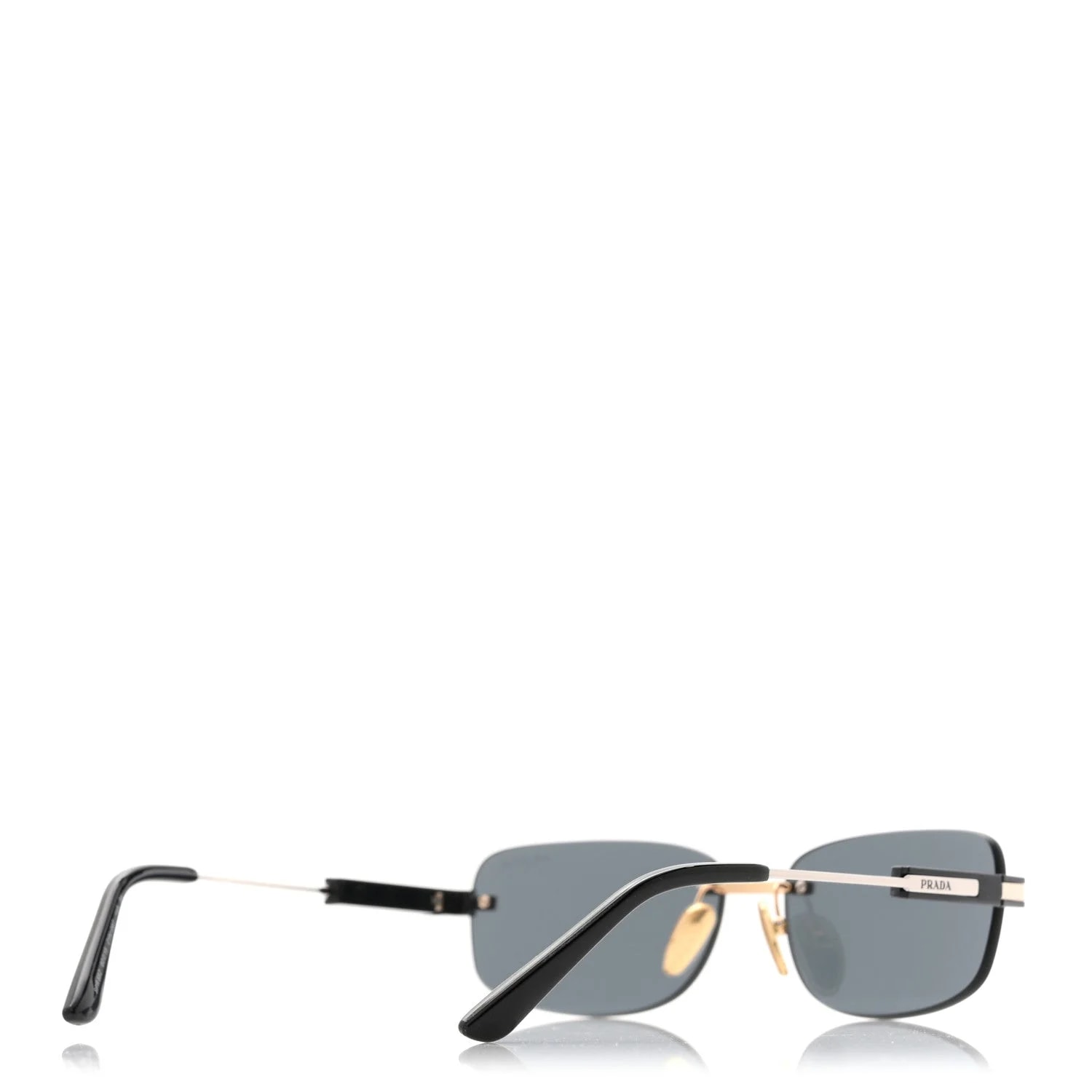 Rimless Oval Sunglasses SPR 68Z 4