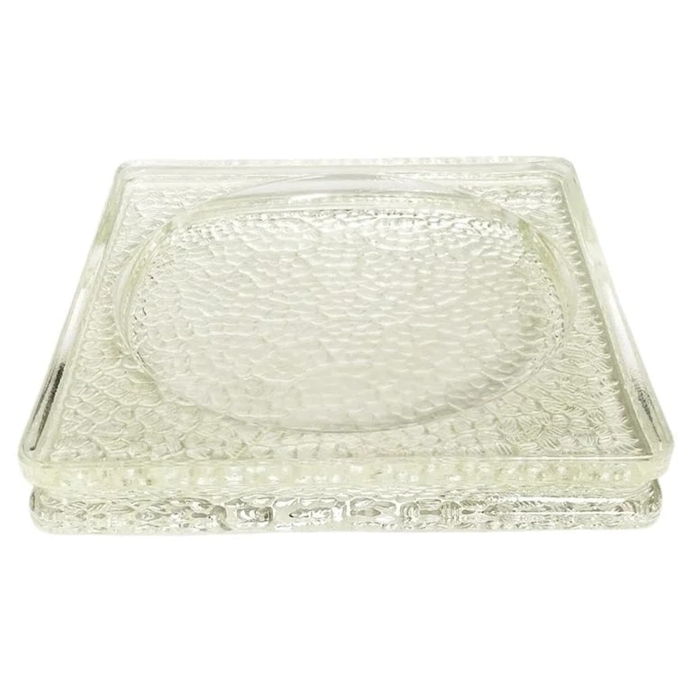 Le Corbusier — Glass Ashtray Attributed To le Corbusier, Saint-Gobain Glass, France, 1930 — decorative_object — resale