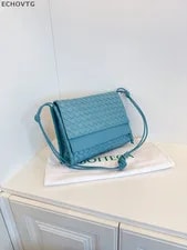 Bottega Veneta Woven Flap Crossbody 2