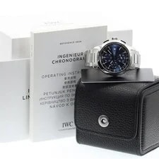 IWC — IWC Ingenieur IW380802 42mm SS Navy Dial Automatic #C3168 — Watch — resale