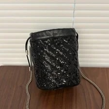 Gucci GG Marmont Sequin HW Bucket Duty Paid 2