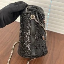 Gucci GG Marmont Sequin HW Bucket Duty Paid 3