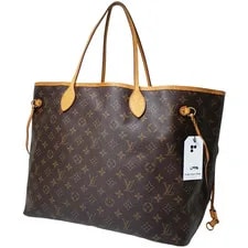Louis Vuitton — Tariff Free Authentic Louis Vuitton Neverfull Genuine LF592 — Handbag — resale