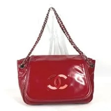Chanel — Chanel CC Mark Lipstick Double Chain Crossbody Flap — Handbag — resale
