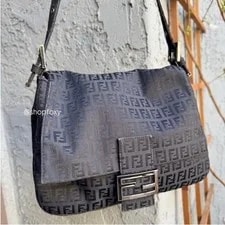 Fendi — Fendi Y2K Mamma Monogram Baguette — Handbag — resale
