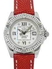 Breitling — Breitling Cockpit Lady 8P Diamond A71356 31mm Stainless Steel Br Card #T304 — Watch — resale
