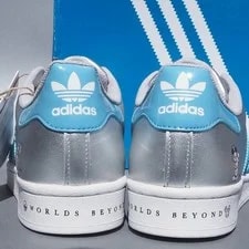 2022 Adidas Originals Superstar Silvmt Ltblue Cblack Us8 4