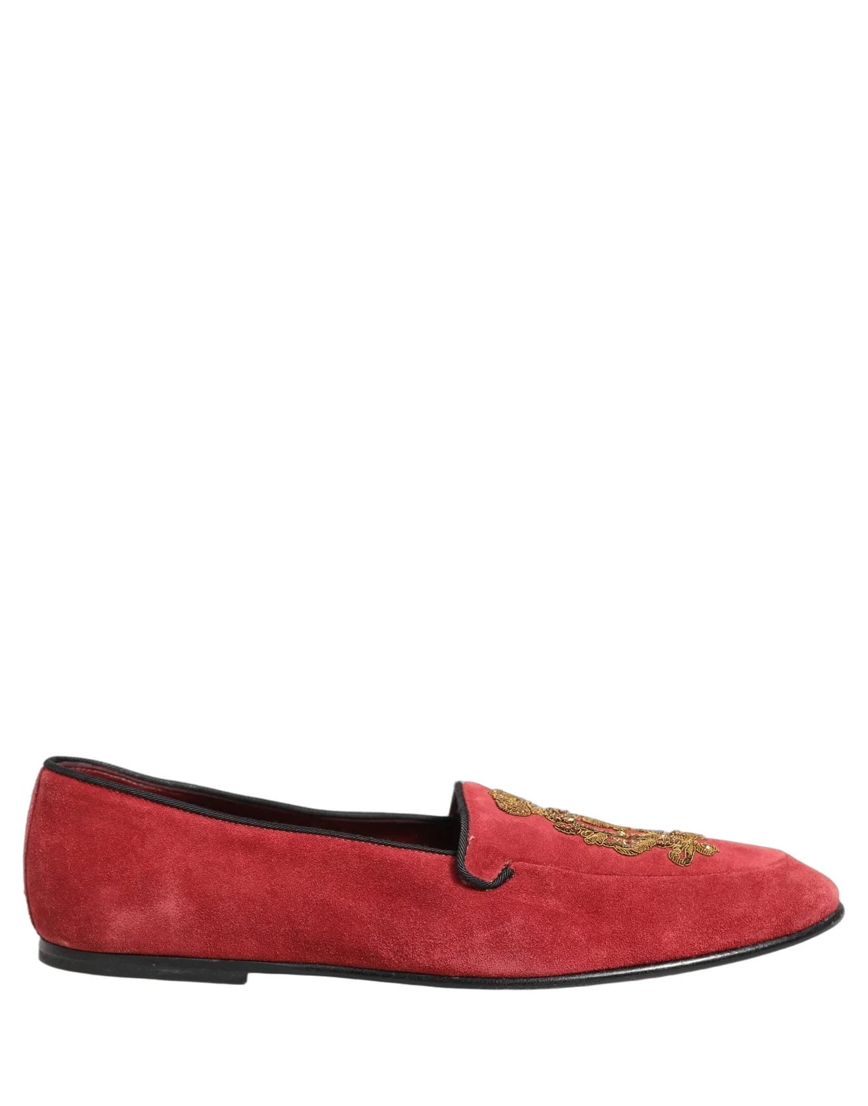 Dolce & Gabbana — Dolce & Gabbana Logo Embroidery — Designer Shoe — resale