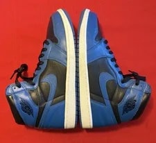 Jordan 1 Retro OG High Dark Marina Size 11 555088-404 2