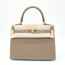 Hermès — Hermes Sac Kelly Ll Sellier 25 18 Etoupe HW Stamp G(2026) — Handbag — resale