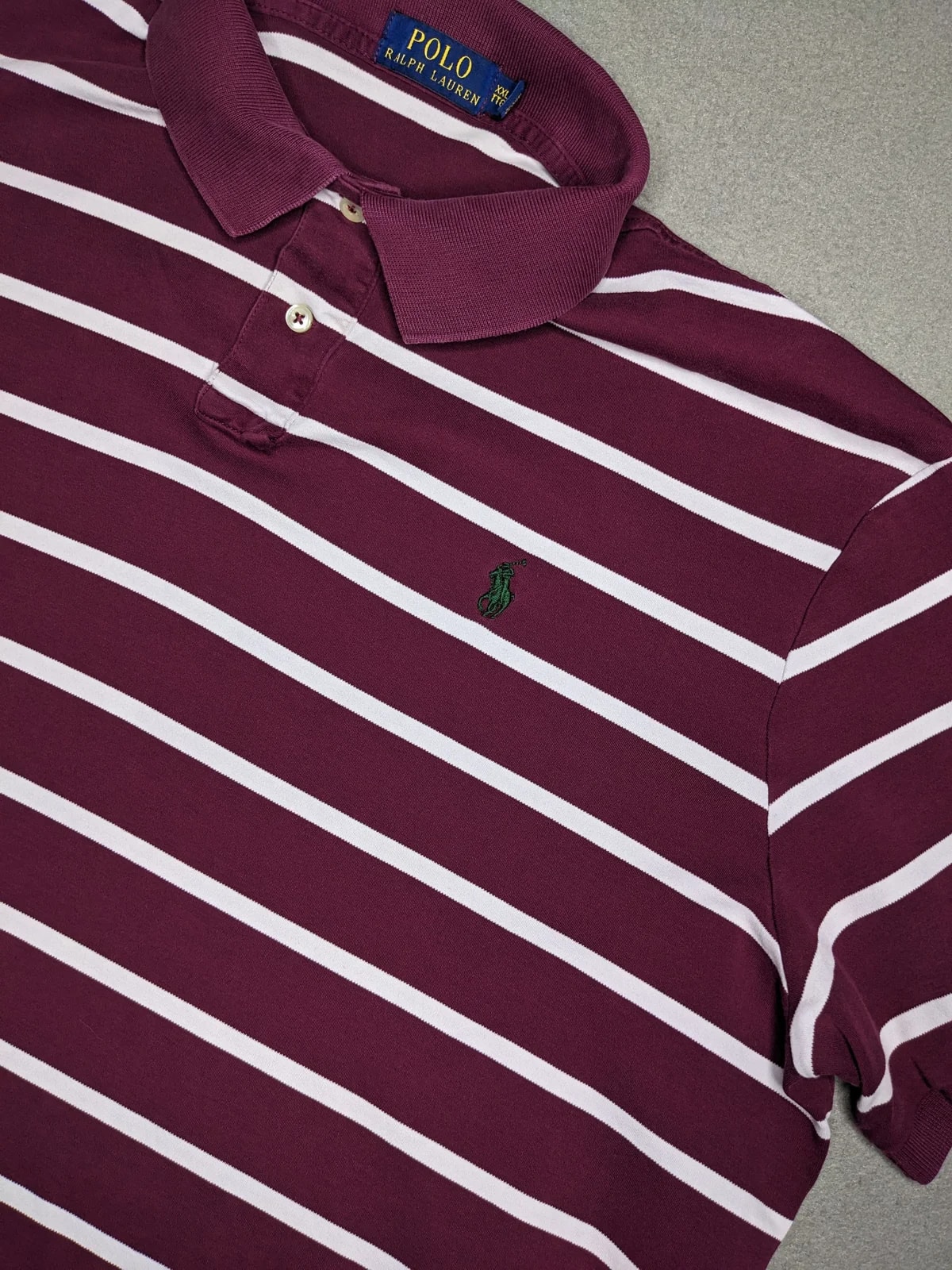 Polo Ralph Lauren — Polo Ralph Lauren Striped Shirt Pima Cotton 2XLSmall Pony — streetwear — resale