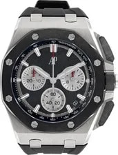 Audemars Piguet — Audemars Piguet Royal Oak Offshore MF1675N Stainless Steel Silver Dial 43mm Auto — Watch — resale