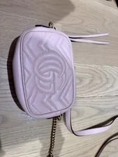 Gucci GG Marmont Matelasse Crossbody Small Dusty 2