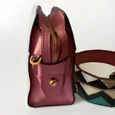 Prada Geometric Appliqué Crossbody Italy 3