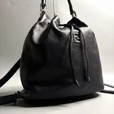 Fendi — Fendi Backpack Embossed Logo — Handbag — resale