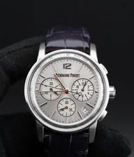 Audemars Piguet — Audemars Piguet Code 11.59 26393CR.OO.A009CR.01 Chronograph 18k Wt & R Gold B/P — Watch — resale