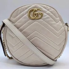 Gucci 550154 GG Marmont Round Mini Crossbody From JP 2