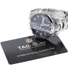 TAG Heuer — TAG Heuer Link Calibre 5 CJF7110 42mm SS Black #C9819 — Watch — resale