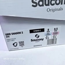 Saucony GTX US 8 / Retro Grid Gore-Tex S70840 2 New 3