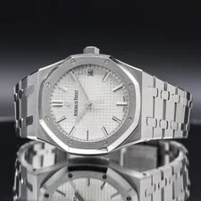 Audemars Piguet Royal Oak White Dial Steel Bracelet 15500ST.OO.1220ST.04 2