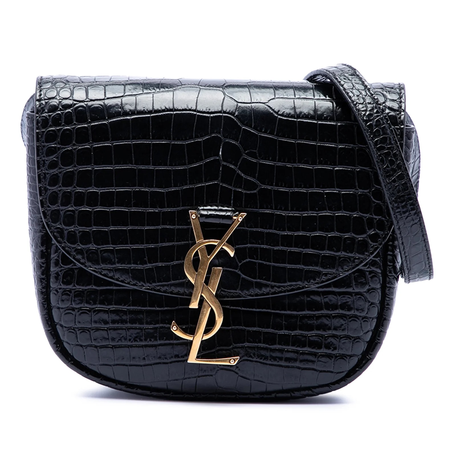 Saint Laurent — Small Embossed Kaia Crossbody — Handbag — resale