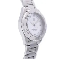 TAG Heuer Aquaracer 11P Diamond WAY1413 Quartz SS Diamond White Shell 3