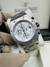 Audemars Piguet Royal Oak Offshore 42MM Titanium Chronograph Waffle Dial 25721TI 3