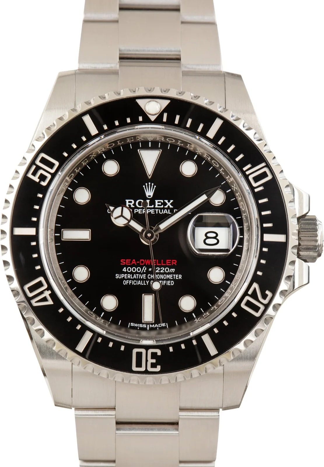 Rolex Sea-Dweller 126600 Red Writing Black Dial 3