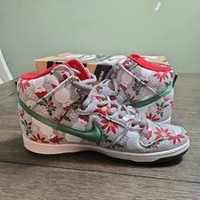 Size 9.5 - Nike SB Dunk High Concepts Ugly Christmas Sweater 2013 3
