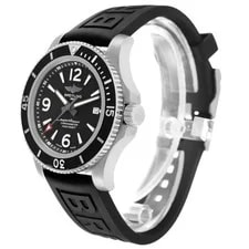 Breitling Superocean II Black Dial Bezel Steel A17367 4