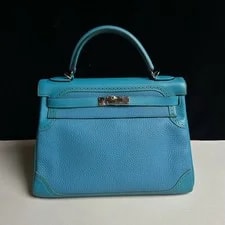 Hermès — Hermès Kelly 32 Ghillies 2 Way Crossbody Auth — Handbag — resale