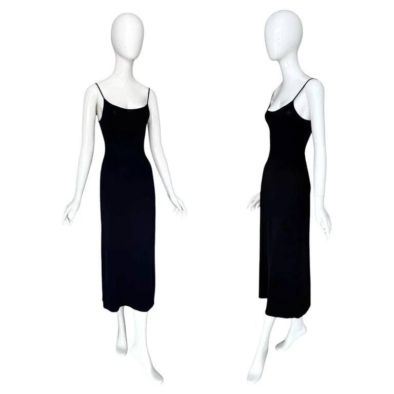 Plein Sud — Plein Sud By Fayçal Amor 1990s Viscose & Lycra Mix Slip Dress — Clothing — resale